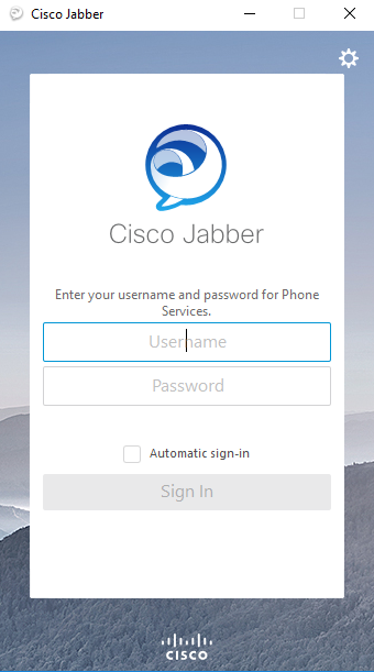 Настройка cisco jabber для windows 10